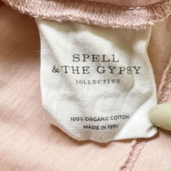 Spell and The Gypsy Collective Ocean Tee with mermaid and ocean print small - Picture 6 of 7